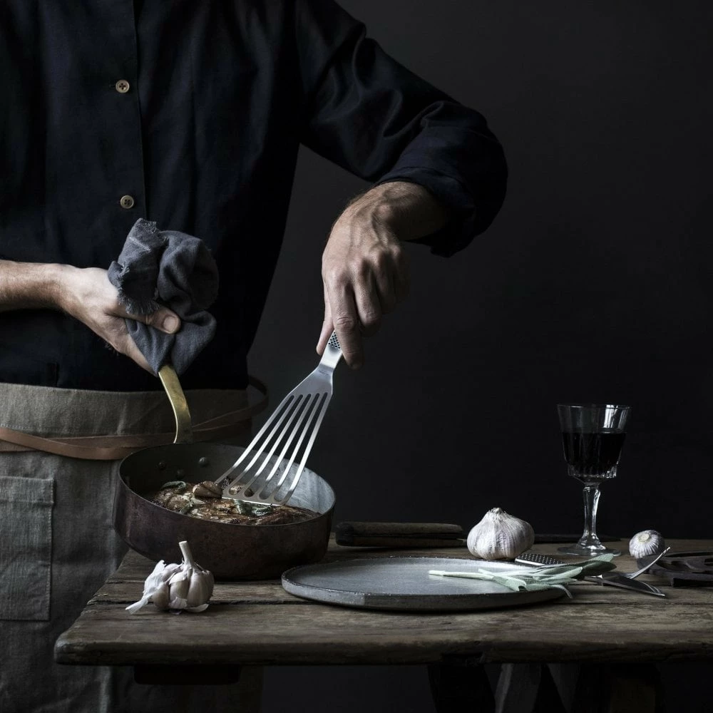 Global Accessories GS-27 Fanned Spatula Flexible 9 Global Accessories GS-27 Fanned Spatula Flexible - Image 7