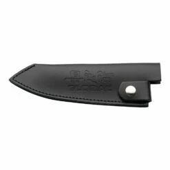 Global Accessories GSH-02/BK Global Medium Black Leather Knife Sheath