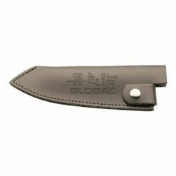 Global Accessories GSH-02/GR Global Medium Grey Leather Knife Sheath