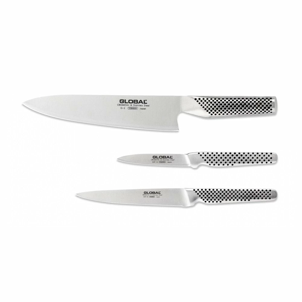Global Knife Sets 3 Piece Boxed Set 4 Global Knife Sets 3 Piece Boxed Set - Image 2