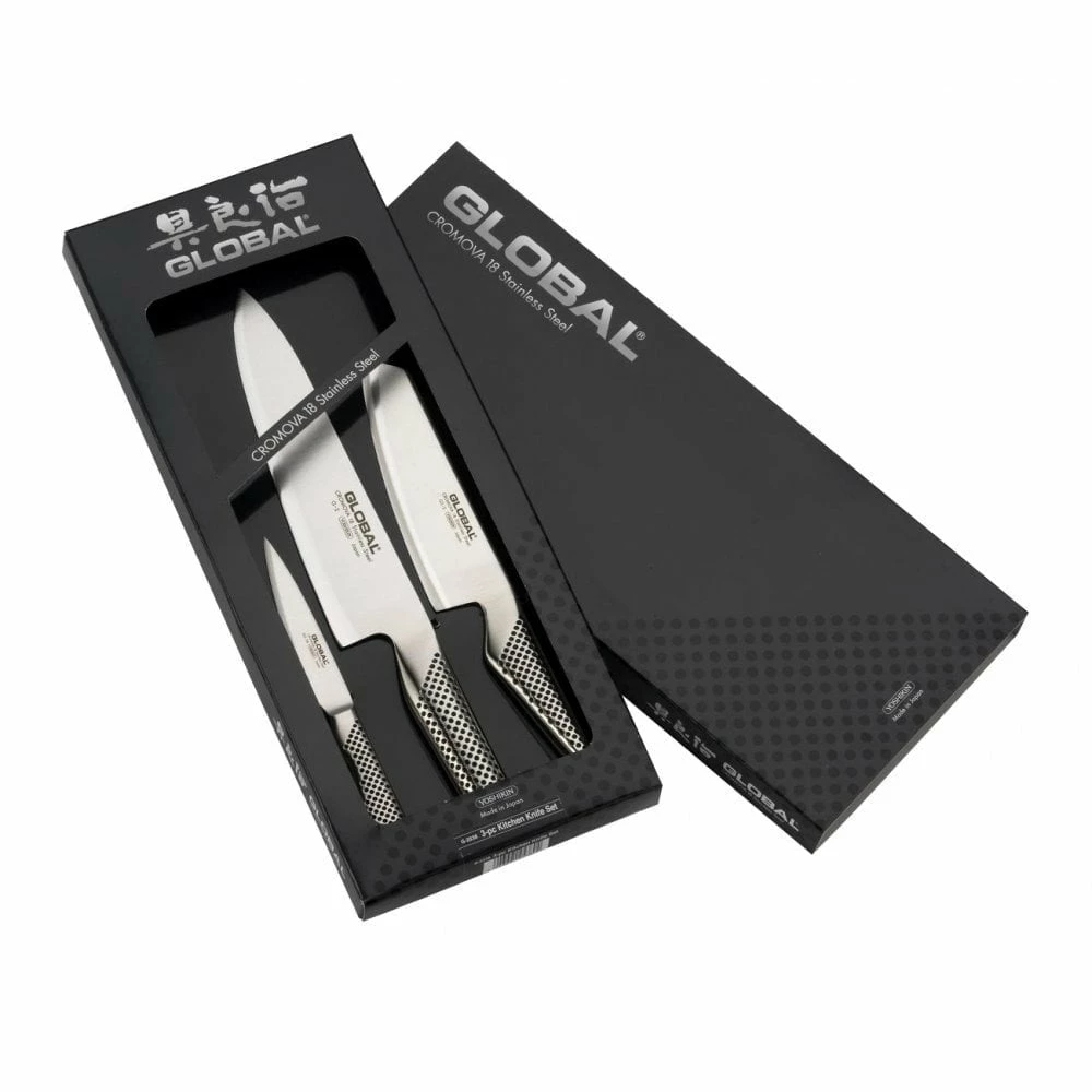 Global Knife Sets G-2538 3 Piece Boxed Knife Set 4 Global Knife Sets G-2538 3 Piece Boxed Knife Set - Image 2