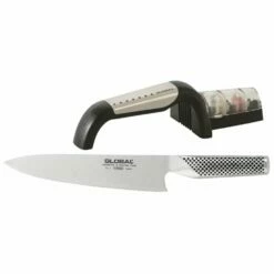 Global Knife Sets Global 2 Piece Set Of G-2 And GS-440/SS Sharpener