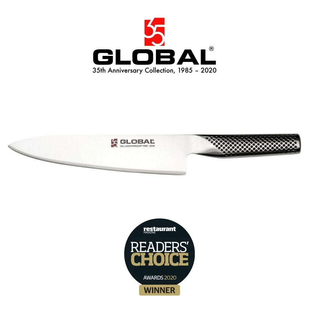 Global Knife Sets Global G-836/12ANB 35th Anniversary 12 Piece Block Set 5 Global Knife Sets Global G-836/12ANB 35th Anniversary 12 Piece Block Set - Image 3