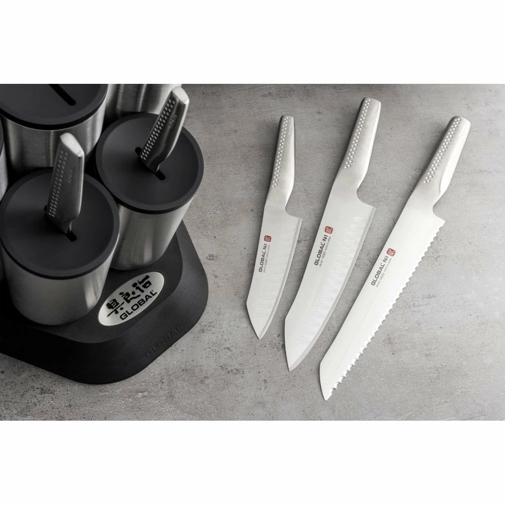 Global Ni Global NI Engine Block 6pce Knife Block Set 8 Global Ni Global NI Engine Block 6pce Knife Block Set - Image 6