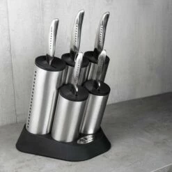 Global SAI Global Sai Engine Block 6pc Knife Block Set 13 Global SAI Global Sai Engine Block 6pc Knife Block Set -KNIVES FROM JAPAN Sales global sai engine block 6pc knife block set p1349 7972 image