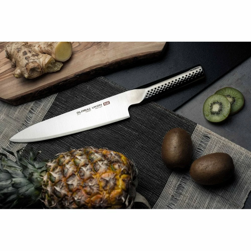Global Ukon Global Ukon Chef's Knife 20cm Blade 8 Global Ukon Global Ukon Chef's Knife 20cm Blade - Image 6