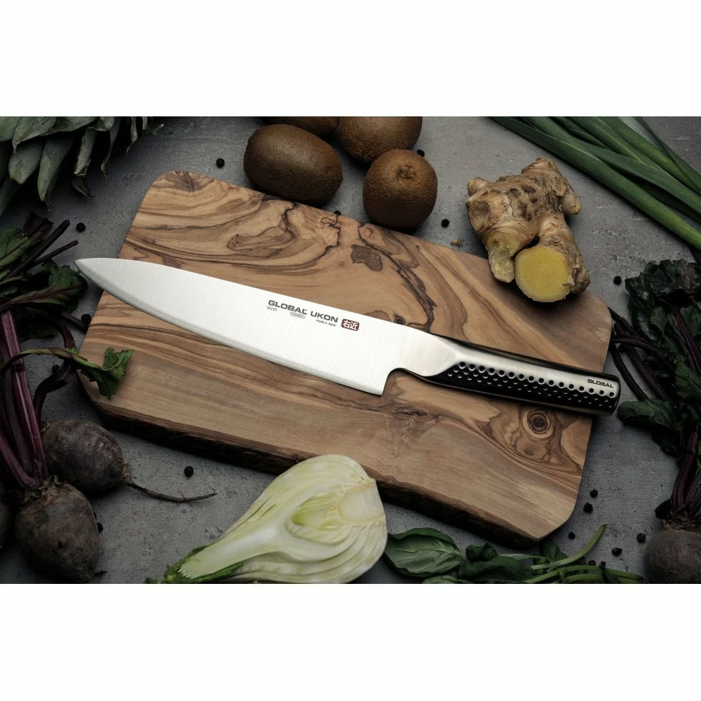 Global Ukon Global Ukon Chef's Knife 20cm Blade 9 Global Ukon Global Ukon Chef's Knife 20cm Blade - Image 7