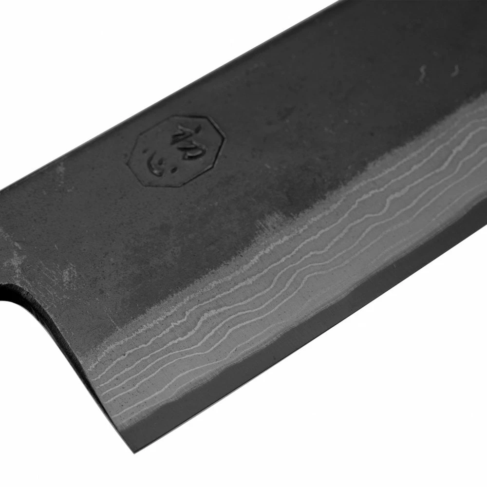 Hatsukokoro Hatsukokoro Kumokage Blue2 Kurouchi Damascus 21cm Gyuto 4 Hatsukokoro Hatsukokoro Kumokage Blue2 Kurouchi Damascus 21cm Gyuto - Image 2