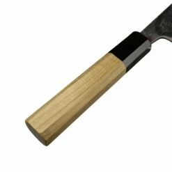 Hatsukokoro Hatsukokoro Kumokage Blue2 Kurouchi Damascus Nakiri With Teak Handle 8 Hatsukokoro Hatsukokoro Kumokage Blue2 Kurouchi Damascus Nakiri With Teak Handle -KNIVES FROM JAPAN Sales hatsukokoro kumokage blue2 kurouchi damascus nakiri with teak handle p1832 10191 image