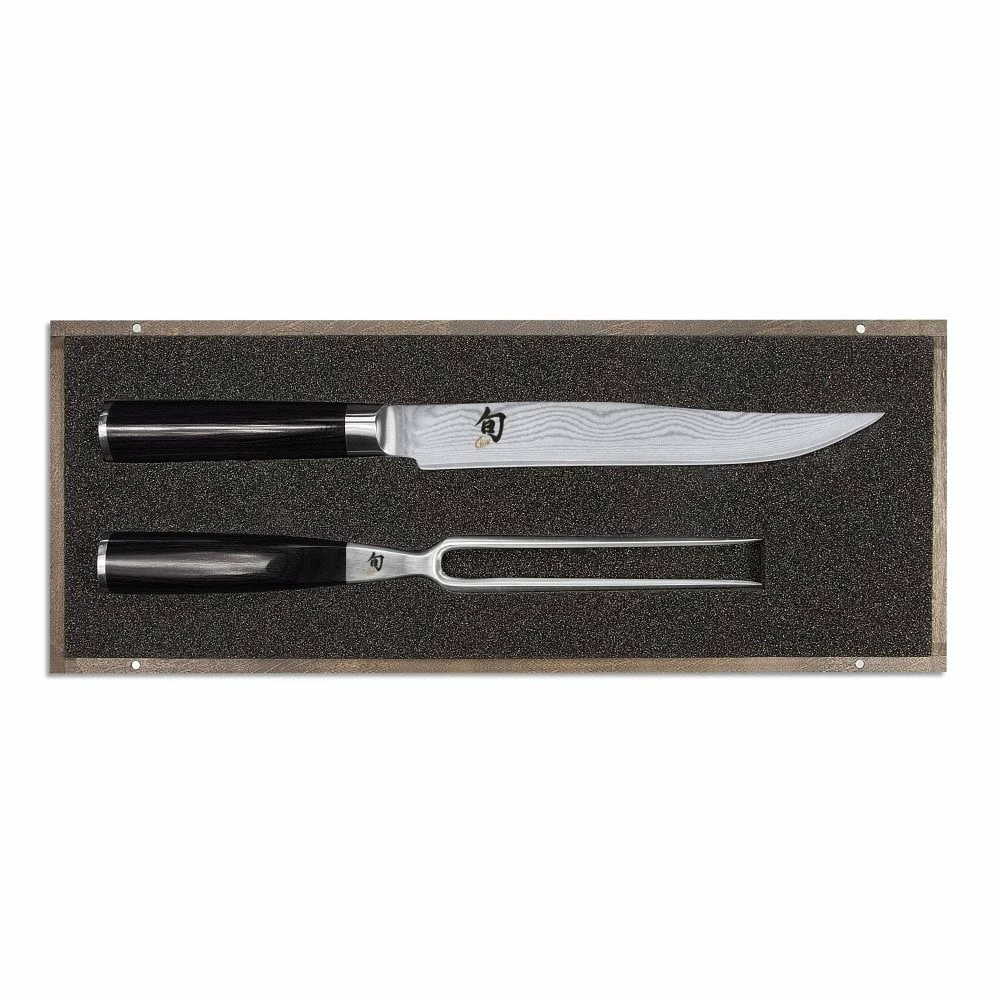 KAI Shun Classic KAI-DMS-200 Carving Set 3 KAI Shun Classic KAI-DMS-200 Carving Set