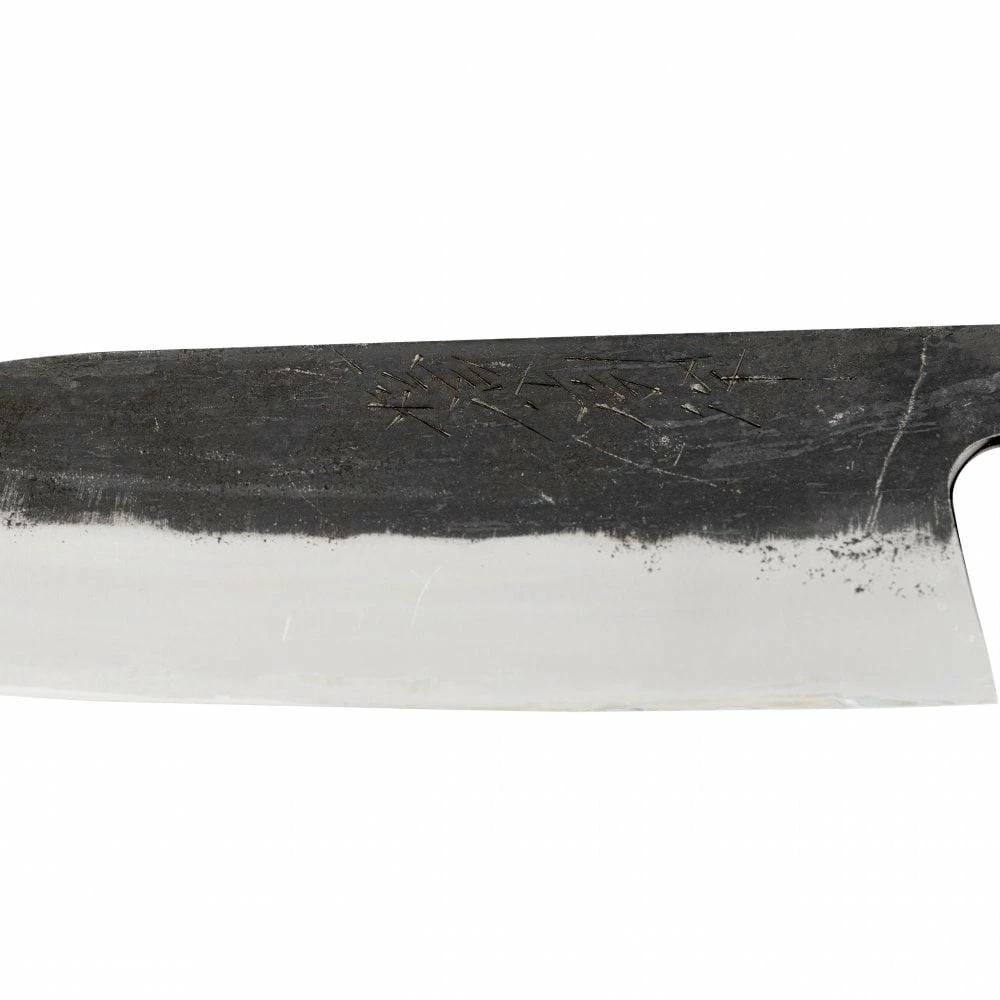 Matsubara Hamono Katsuto Tanaka Shirogami 16.5cm Santoku Knife 4 Matsubara Hamono Katsuto Tanaka Shirogami 16.5cm Santoku Knife - Image 2
