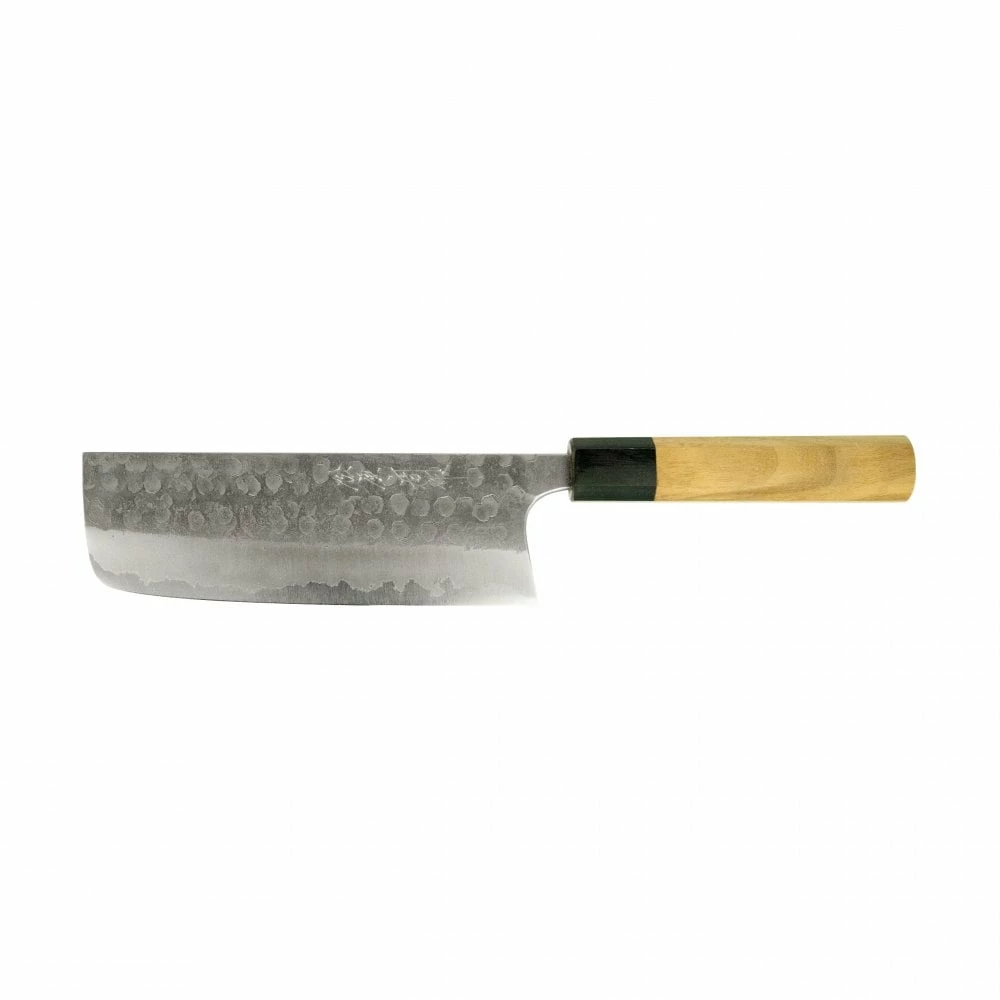Matsubara Hamono TNK-T165NA-WN Katsuto Tanaka Tsuchime Super Aogami 16.5cm Nakiri Knife 3 Matsubara Hamono TNK-T165NA-WN Katsuto Tanaka Tsuchime Super Aogami 16.5cm Nakiri Knife