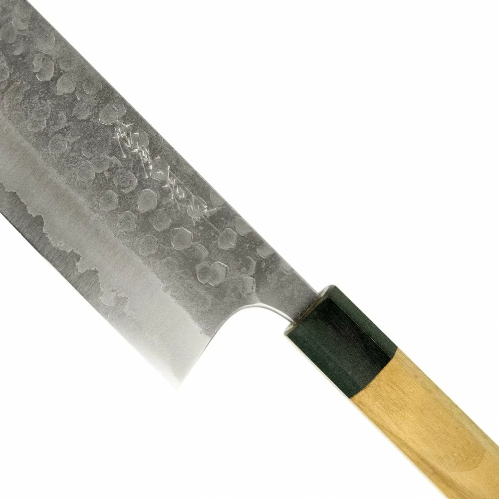 Matsubara Hamono TNK-T165NA-WN Katsuto Tanaka Tsuchime Super Aogami 16.5cm Nakiri Knife 4 Matsubara Hamono TNK-T165NA-WN Katsuto Tanaka Tsuchime Super Aogami 16.5cm Nakiri Knife - Image 2