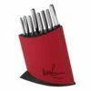 Michel Roux Jnr Global 10 Piece MRJ Knife Block Set In Red -KNIVES FROM JAPAN Sales michel roux jnr global 10 piece mrj knife block set in red p497 5778 image