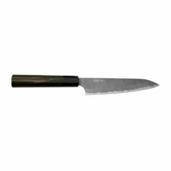 Nigara Hamono Aogami Super Steel Tsuchime Pettyi 150 Mm Wenge Black Buffalo Handle