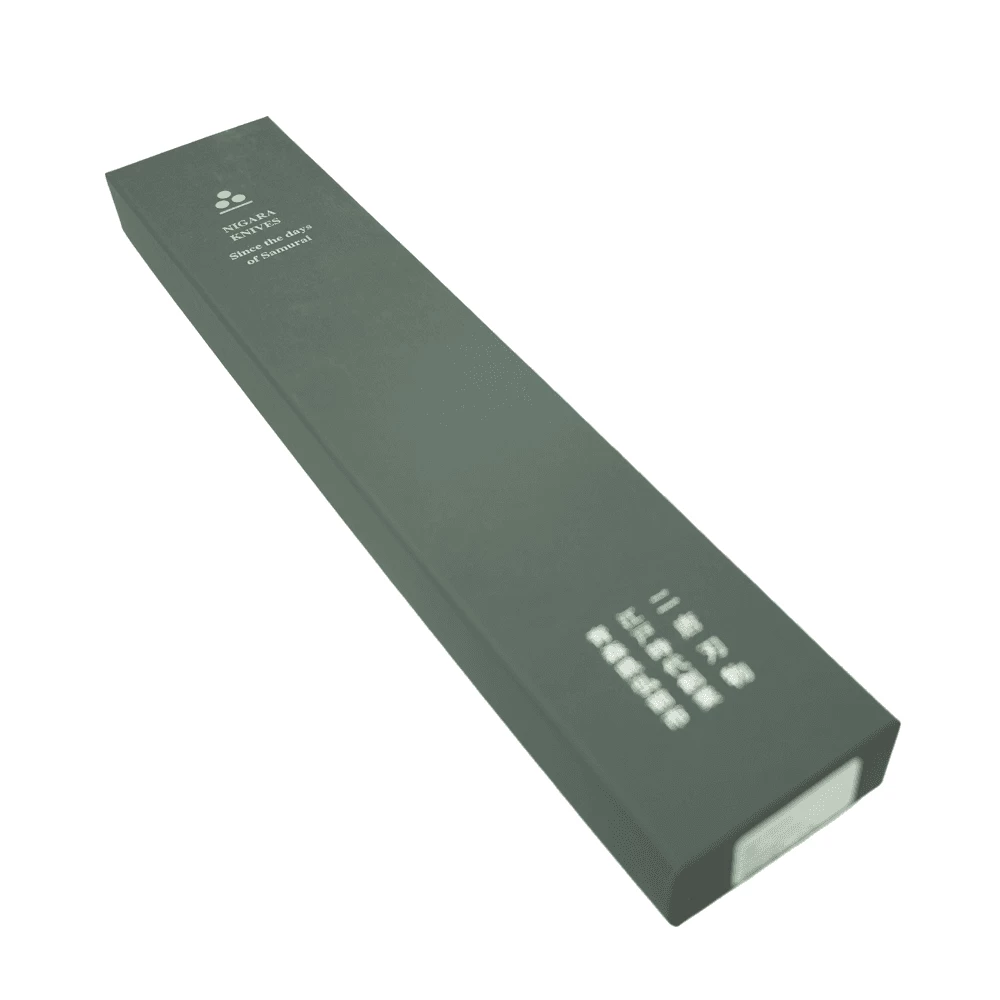 Nigara Hamono NIGH-01/T-ES Nigara Hamono Kurouchi Tsuchime SG-2 15cm Petty Knife 6 Nigara Hamono NIGH-01/T-ES Nigara Hamono Kurouchi Tsuchime SG-2 15cm Petty Knife - Image 4