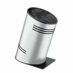 Pro Balance Knives Pro-Balance Stainless Steel Knife Block, Silver