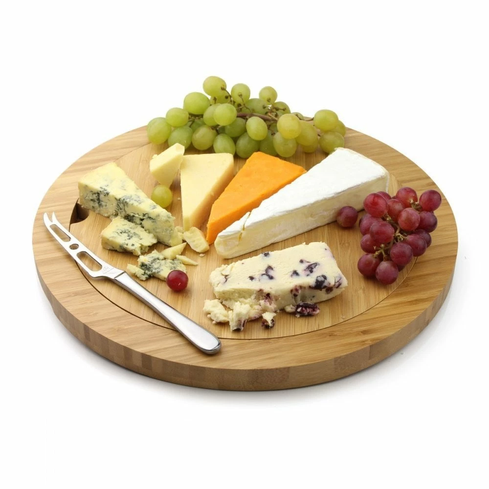 Rockingham Forest 5-in-1 Deluxe Bamboo Multi-board Set, Round 4 Rockingham Forest 5-in-1 Deluxe Bamboo Multi-board Set, Round - Image 2