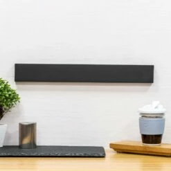 Rockingham Forge 45cm Magnetic Rubber Wood Knife Rack With Wall Fixings, Cherry Black -KNIVES FROM JAPAN Sales rockingham forge 45cm magnetic rubber wood knife rack with wall fixings cherry black p995 4460 image