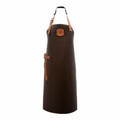 Rockingham Forge RF-8260 Brown Leather Apron