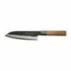 Shiro Kamo Shiro Kamo Aogami Black Kurouchi 16.5cm Santoku Knife -KNIVES FROM JAPAN Sales shiro kamo aogami black kurouchi 16 5cm santoku knife p978 5257 image