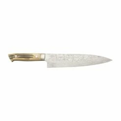 KNIVES FROM JAPAN Sales 45 Takeshi Saji Takeshi Saji R2 Damascus Diamond-finish Gyuto210 With Deer Horn Handle (Ethically Sourced)