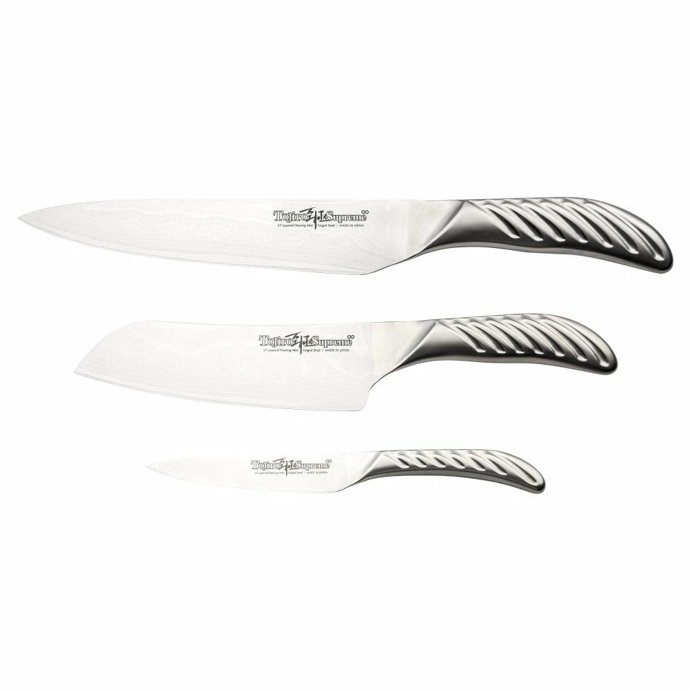Tojiro Supreme Tojiro Supreme 3 Piece Knife Set 3 Tojiro Supreme Tojiro Supreme 3 Piece Knife Set