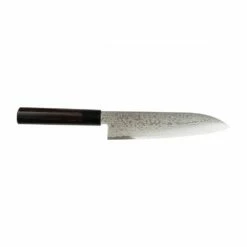 Yoshida Hamono Kyusakichi Kyusakichi 69 Layered Damascus ZA-18 Steel Blade 18cm Santoku Knife