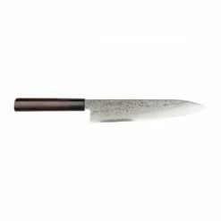 Yoshida Hamono Kyusakichi Kyusakichi 69 Layered Damascus ZA-18 Steel Blade 21cm Gyutou Knife