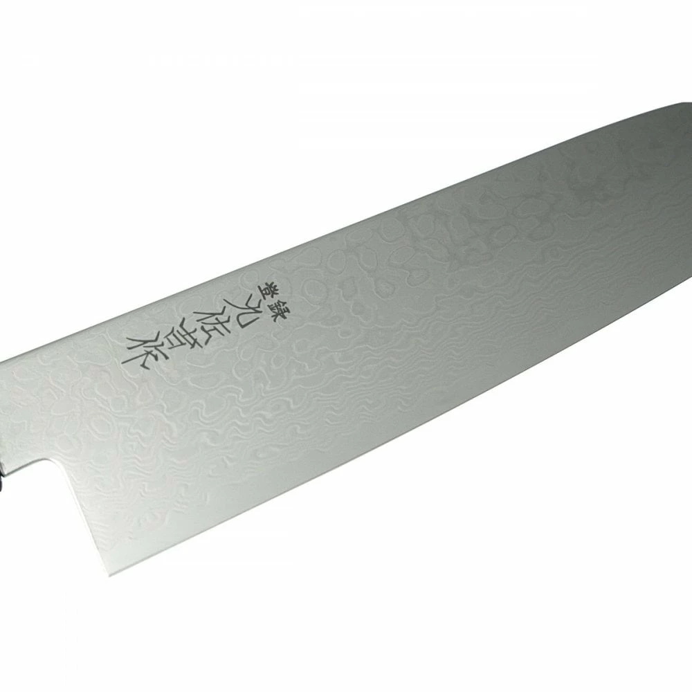 Yoshida Hamono Kyusakichi Kyusakichi 69 Layered Damascus ZA-18 Steel Blade 21cm Gyutou Knife 4 Yoshida Hamono Kyusakichi Kyusakichi 69 Layered Damascus ZA-18 Steel Blade 21cm Gyutou Knife - Image 2