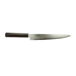 Yoshida Hamono Kyusakichi Kyusakichi 69 Layered Damascus ZA-18 Steel Blade 24cm Sujihiki Knife