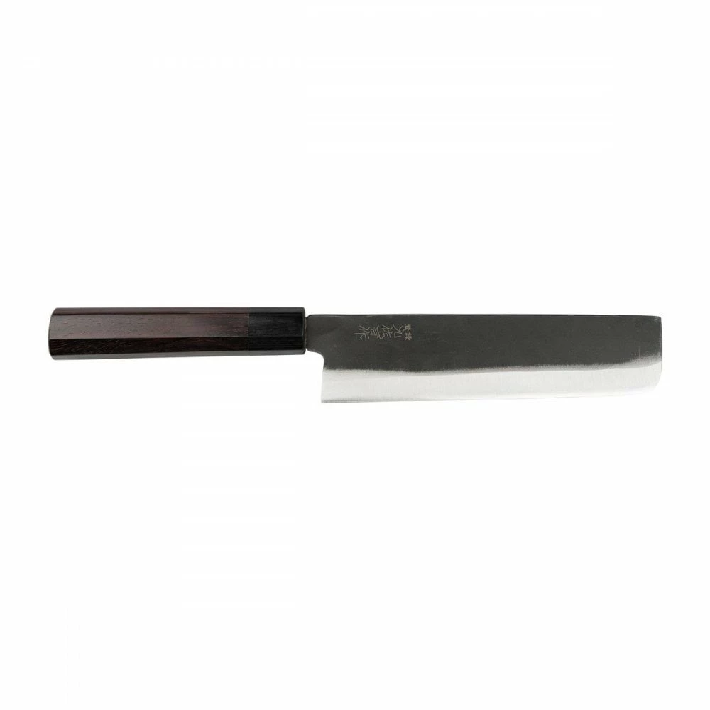 Yoshida Hamono Kyusakichi Kyusakichi Aogami Super Blue Steel 18cm Nakiri Knife 3 Yoshida Hamono Kyusakichi Kyusakichi Aogami Super Blue Steel 18cm Nakiri Knife