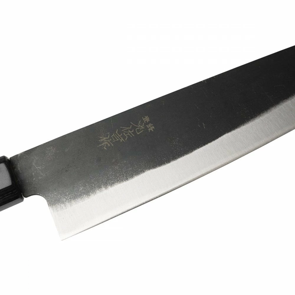 Yoshida Hamono Kyusakichi Kyusakichi Aogami Super Blue Steel 18cm Nakiri Knife 4 Yoshida Hamono Kyusakichi Kyusakichi Aogami Super Blue Steel 18cm Nakiri Knife - Image 2