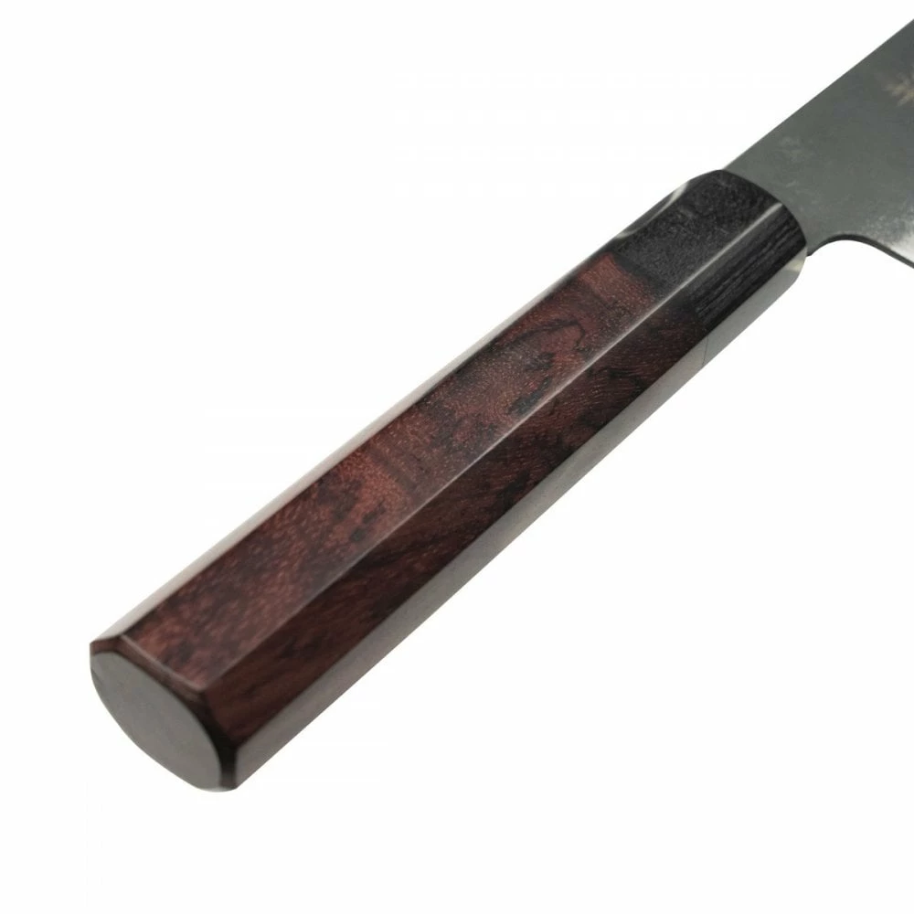 Yoshida Hamono Kyusakichi Kyusakichi Aogami Super Blue Steel 24cm Gyuto Knife 5 Yoshida Hamono Kyusakichi Kyusakichi Aogami Super Blue Steel 24cm Gyuto Knife - Image 3